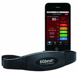 60beat BLUE Heart Rate Monitor for iPhone, Android and ANT+ devices