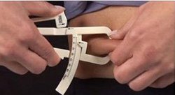 Acczilla Personal Body Fat Tester Kit – Includes Fat Caliper and Measure Chart