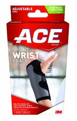Ace Splint Wrist Brace, Reversible, One Size Adjustable