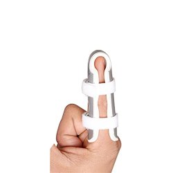 Adjustable Finger Cot | Suitable for Finger Fractures, Wounds and Post-operative Care (Small (less than 2″))