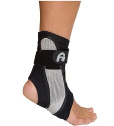 Aircast A60 Ankle Support Brace, Left Foot, Black, Small