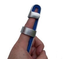 AlphaBrace Medium Baseball Finger Spint – Brace For Mallet Finger