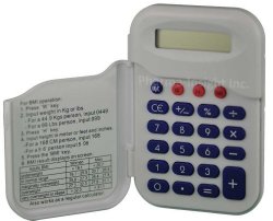 BMI calculator (Body Mass Index) compact metric and imperial