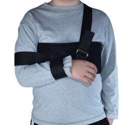 BraceAbility Kid’s Pediatric Arm Sling & Shoulder Immobilizer