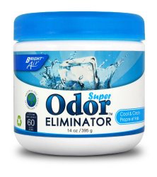 BRIGHT Air Odor Eliminator – Cool and Clean , 14 Ounce Jar
