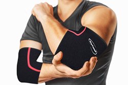 Compression Elbow Sleeves By Rip Toned – (PAIR) Perfect Support for Tennis, Golf, Basketball and Weightlifting (XL (SEE SIZING GUIDE IN IMAGES))