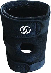 Compressions Brand Knee Brace – Adjustable Support with Spring Steel Side Stays