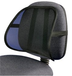 Cool & Breathable Mesh Support – Lumbar Support Cushion Seat Back Muscle Car Home Office Chair Pain Relief Travel
