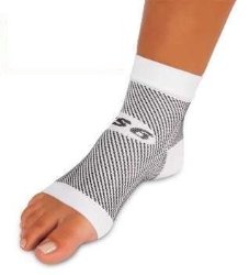 Darco FS6 DSC Plantar Fasciitis Sleeve Zoned Compression Sock, Size L (Men 10-13, Women 11+).