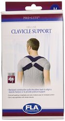 Deluxe Clavicle Support for Fractures, Sprains, Shoulder Posture Support- MD