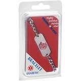 Emergency Medical identification Bracelet for Diabetic 1 each