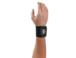 Ergodyne 400 Universal Wrist Wrap, Black