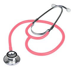 Ever Ready First Aid Dual Head Stethoscope, Pink