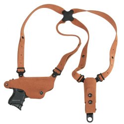 Galco Classic Lite Shoulder System for Walther PPK, PPKS (Natural, Right-hand)