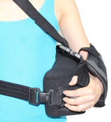 ITA-MED Super Arm Sling/Shoulder Immobilizer with Abduction Pillow, Medium