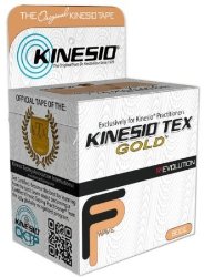 Kinesio Tex Gold Wave, Latex-Free, Water-Resistant – Beige 6 PACK, 2″ X 16.4′ #15024