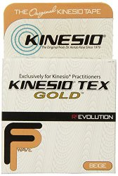 Kinesio® Tex GoldTM Tape TWO Rolls 2″ x 16.4′ Beige