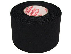 M-Tape Colored Athletic Tape – 1.5 inches x 10 yards – Black, 6 Rolls