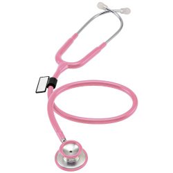 MDF® Acoustica Deluxe Lightweight Dual Head Stethoscope – Pink (MDF747XP-01)