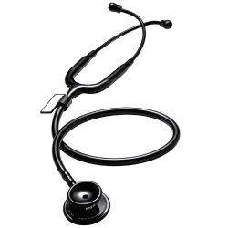 MDF® MD One Stainless Steel Premium Dual Head Stethoscope – All Black (MDF777-BO)