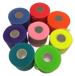 Mueller Rainbow Pack of Sports Pre-Wrap (8 colors!),30 Yards,Rainbow