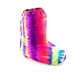 My Recovers Walking Boot Cover for Fracture Boot, Protective Cover in Tie Dye, Size Small, Short Boot, Made in USA, Orthopedic Products Accessories