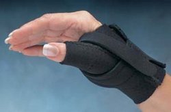 North Coast Medical Comfort Cool Thumb CMC Restriction Splint – Right, Large – Model NC79567 – Each