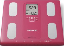 Omron KARADA Scan Body Composition & Scale | HBF-207 Pink (Japanese Import)