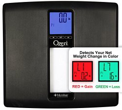 Ozeri ZB20 WeightMaster II 440 lbs Digital Bath Scale with BMI and Weight Change Detection, Black