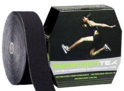 PerformTex Kinesiology Tape Bulk Rolls – Jet Black