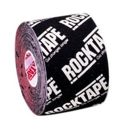 RockTape Black Logo 2″ x 16’4″