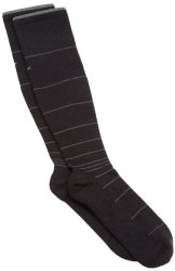 Sockwell Men’s Circulator Compression Socks, Medium/Large, Black Stripe