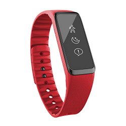 Striiv Fusion Activity Tracker – Fitness and Sleep Tracking Smartwatch, 3 Colors (Black, Red, Blue)