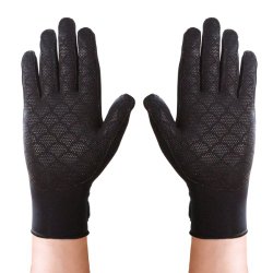 Thermoskin Full Finger Arthritis Gloves, Black, Small