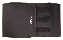 VIVE Adjustable Waist Trimmer Belt and Slimming Back Support