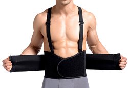 Zcargel Hot Sale Men’s Industrial Elastic Back Support Belt Lumbar Lift Work Brace
