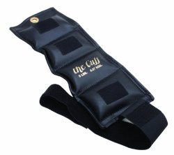 the Cuff 10-0209 Ankle and Wrist Weight, 5 lb, Black