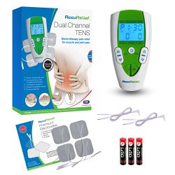 AccuRelief Dual Channel TENS Electrotherapy Pain Relief System