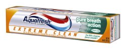 Aquafresh Extreme Clean Pure Breath Action Fluoride Toothpaste, Fresh Mint, 5.6 Ounce