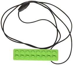 ARK’s Brick Stick XT Textured Chew Necklace Made in the USA Chewelry (Green, Extra Tough)