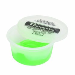 CanDo 10-2763 Scented Theraputty Exercise Material, 2 oz, Apple-Green-Medium