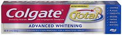 Colgate Total Advanced Whitening Toothpaste, 5.8 Ounce