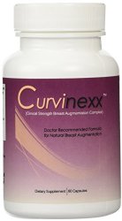 CURVINEXX Breast Augmentation Formula – Lift, Firm and Enhance your Bust Naturally. Natural Breast Toning and Enlarging Pills – 60 capsules