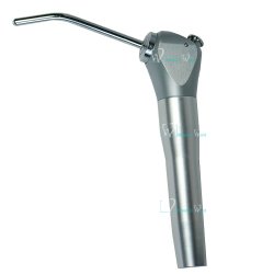Dental Air Water Syringe Triple 3 Way 2 Nozzles Tips Metal Handle