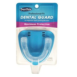 DenTek Maximum Protection Dental Guard, Night time Teeth Grinding Care, Forming Tray and Storage Case – Dental Hygiene