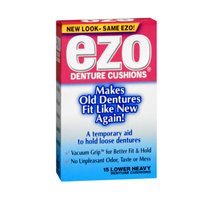 Ezo Denture Cushions Lower Heavy, 15 count (Pack of 3)
