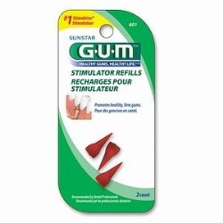 G-u-m Stimulator Refills 601R-3 each- (Pack of 4)