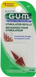 Gum Gum Stimulator Refills, 3 each (Pack of 3)