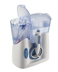 H2ofloss Quiet Design(less Than 50db) with 12 Different Tips Countertop Dental Care Oral Irrigator(hf-8whisper)