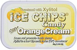 ICE CHIPS Orange Cream Xylitol Mints